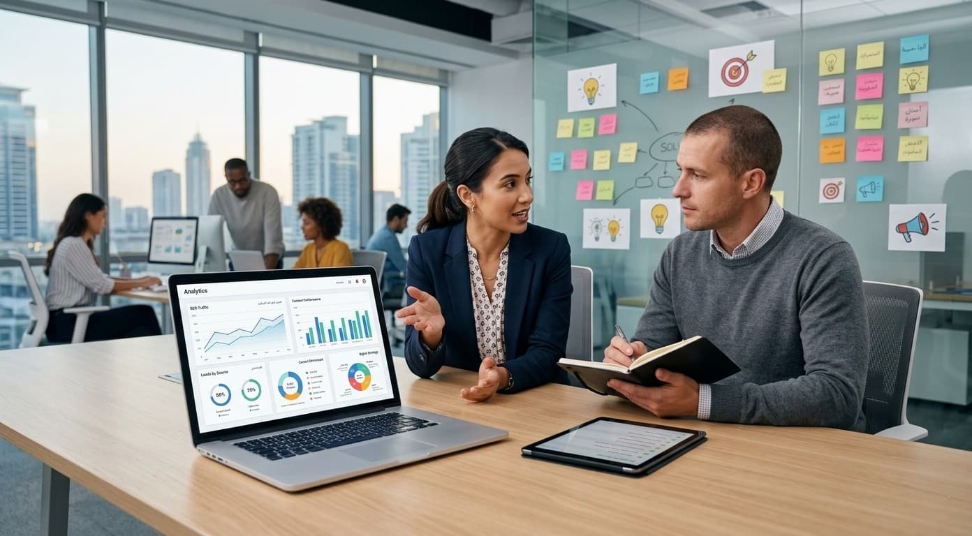 Creative Content Creation & Advanced SEO We craft powerful strategies in marketing content creation while optimizing your platform for search engine optimization (SEO) to rank first on Google and attract leads.